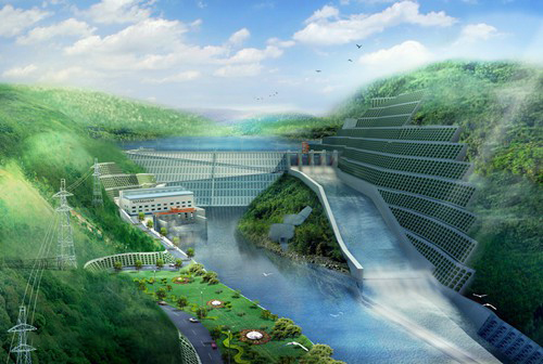 安仁老挝南塔河1号水电站项目